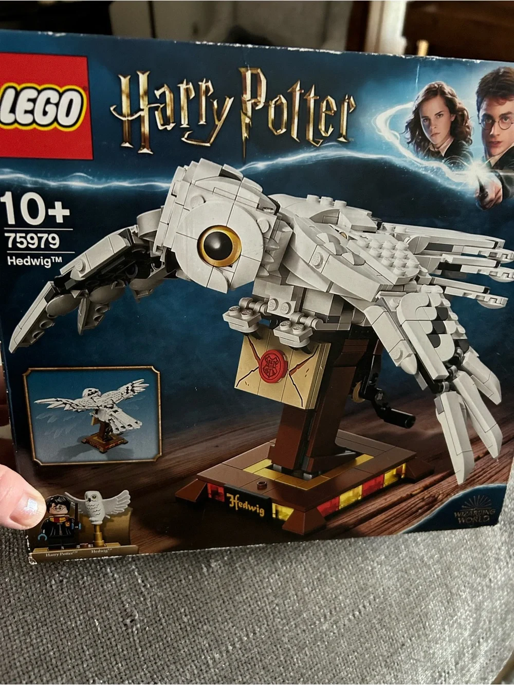 LEGO Harry Potter White and Brown Hedwig Buildable Owl Set